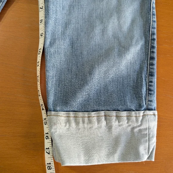 ST JOHN Vintage Sport Capri Denim Jeans Size 8 - Picture 3 of 12